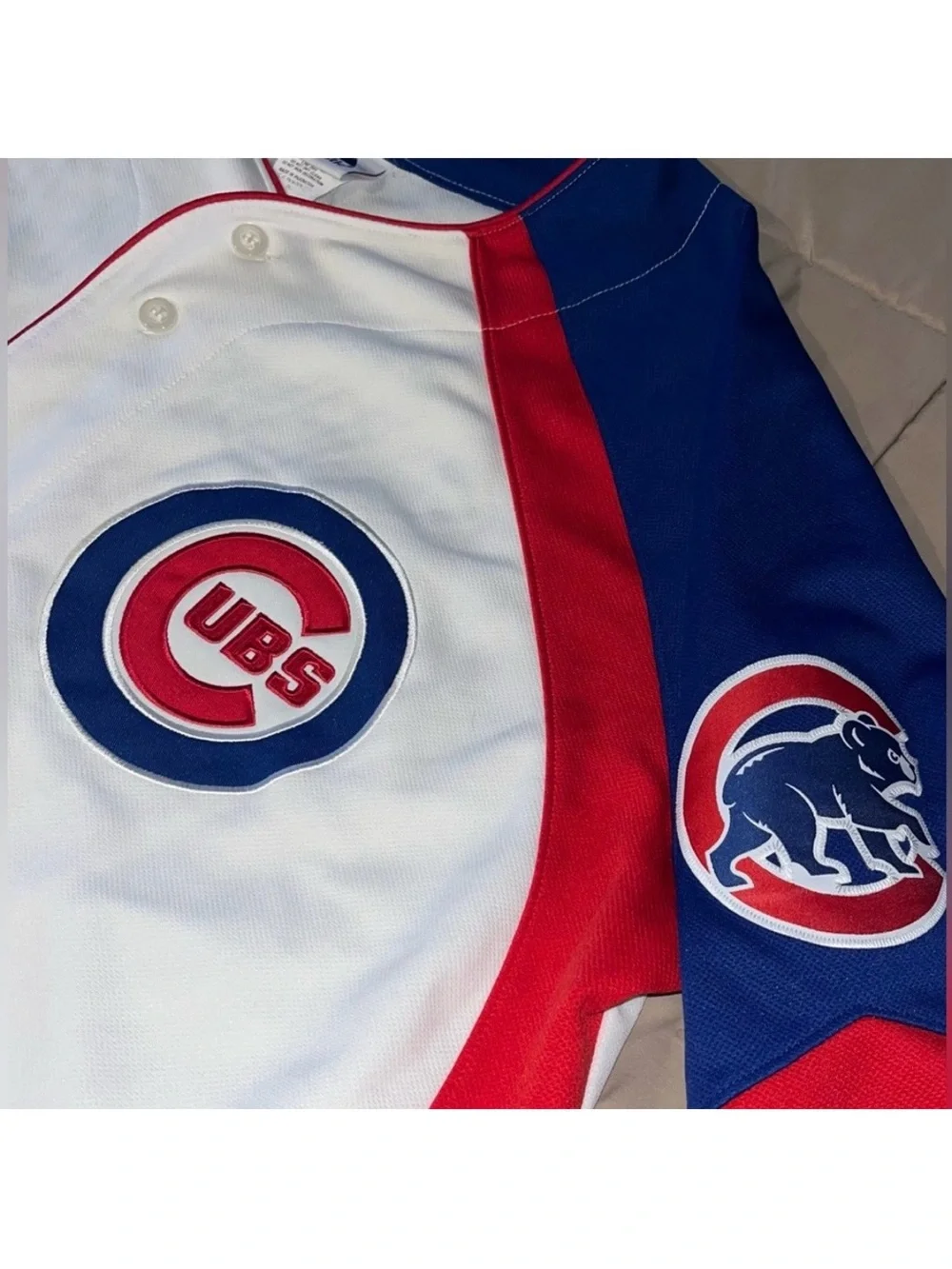 Chicago Cubs Alfonso Soriano No. 12 Majestic MLB Authentic Retro Baseball Jersey